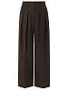 БРЮКИ ШИРОКИЕ В ЦВЕТЕ ШОКОЛАД