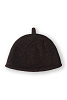 ШАПКА С ПИПКОЙ В ШОКОЛАДНОМ ЦВЕТЕ